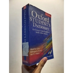 OXFORD STUDENT'S DICTIONARY : For Learners Using English To Study Other Subjects (các năm 2010, 2011, 2016, 2018) 179416