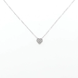 K10WG Dây chuyền kim cương hình trái tim - Hàng hiệu Authentic