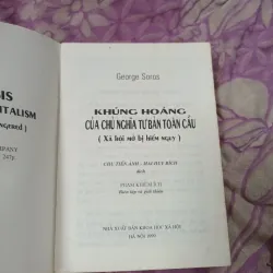 Khủng Hoảng Của Chủ Nghĩa Tư Bản Toàn Cầu- George Soros 780308