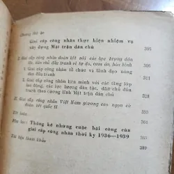 Giai cấp công nhân việt nam thời kỳ 1936-1939 | cao văn biền  1006896