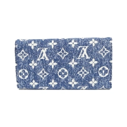 Ví Louis Vuitton Monogram Jacquard Denim Portefeuille Sara M81183 - Hàng hiệu Authentic 771498
