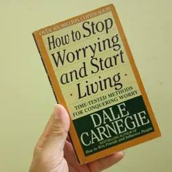 How to stop worrying and start living, sách ngoại văn tiếng Anh english book 
