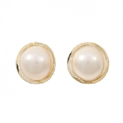 K18YG Mabe Pearl Bông tai - Hàng hiệu Chính hãng