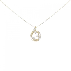 K18YG Dây chuyền kim cương 0.06CT - Hàng hiệu Chính hãng