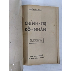 Chính trị cổ nhân - Nguyễn Tử Quang 130287