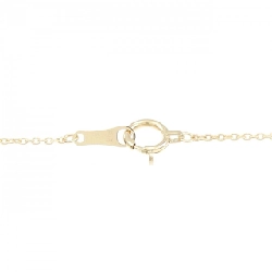 Dây chuyền kim cương K18YG 1.008CT LY I1 cắt hình Emerald - Hàng hiệu Chính hãng 872588