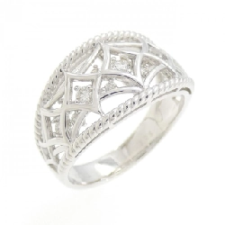 Nhẫn kim cương K18WG 0.25CT - Hàng hiệu Chính hãng