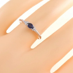 Nhẫn Sapphire K18WG 0.17CT 667650