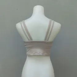 Áo bra tập thể dục tập Gym màu xám 932376