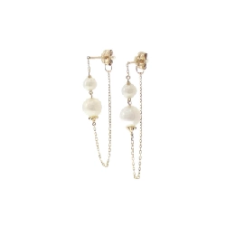 Coco Shunick Bông tai ngọc trai nước ngọt - Hàng hiệu Authentic 843443