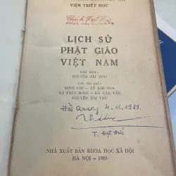 LỊCH SỬ PHẬT GIÁO VIỆT NAM - NGUYỄN TÀI THƯ chủ biên 1027392