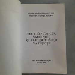 TỤC THỜ NƯỚC CỦA NGƯỜI VIỆT - NGUYỄN THỊ VIỆT HƯƠNG 494704