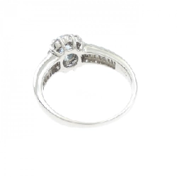 Nhẫn Aquamarine PT900 0.34CT - Hàng hiệu Authentic 852254