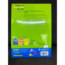 English Phrasal Verbs In Use, Intermediate, Cambridge, Mới 90%, 2017 SBM0307 Oreka-Blogmeo 184522