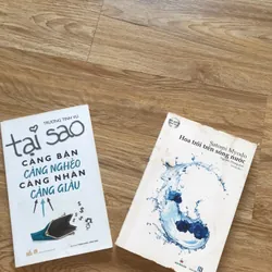 Combo 2 quyển Hoa trôi trên sóng nước & Tại sao càng bận càng nghèo càng nhàn càng gìau 593787