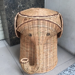 Sọt đựng đồ mây tre đan hình gấu 548134
