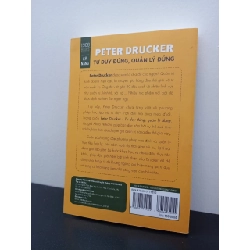 Peter Drucker - Tư Duy Đúng Quản Lý Đúng - Akira Nakano New 100% HCM.ASB2703 911560