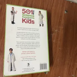 501 SCIENCE EXPERIMENTS FOR KIDS 734957