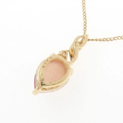 K18YG Đá Rhodochrosite Dây Chuyền 2.374CT - Hàng hiệu Chính hãng 856926