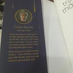 Carlo Rovelli - TRẬT TỰ THỜI GIAN 569923