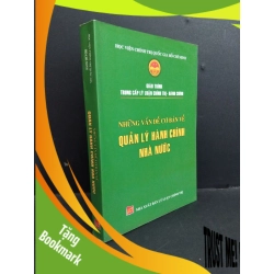 (TẶNG BOOKMARK) Những vấn đề cơ bản về quản lý hành chính nhà nước mới 90% bẩn 2017 RBK2811 GIÁO TRÌNH, CHUYÊN MÔN