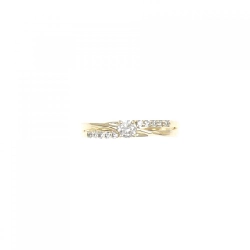 Nhẫn kim cương K18YG 0.15CT - Hàng hiệu Authentic 859008