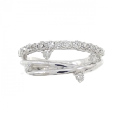 Nhẫn kim cương K18WG 0.50CT 670258