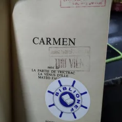 tiểu thuyết "Carmen" của tác giả Prosper Mérimée 563766