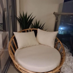 Ghế tròn mây tự nhiên 478783