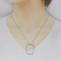 750WG Dây chuyền kim cương - Hàng hiệu Authentic 863994