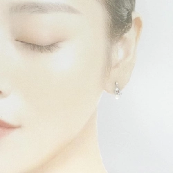 K18WG Bông tai ngọc trai Akoya 4.2mm - Hàng hiệu Chính hãng 871469