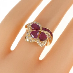 Nhẫn ruby K18YG 1.69CT 671473