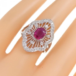 Nhẫn Ruby PT900 1.13CT 669935