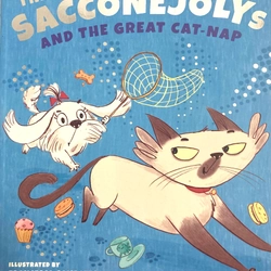 Used book- The Sacconjolys and the great cat-nap