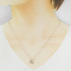 K18PG Hoa Kim Cương Dây Chuyền 0.70CT - Hàng hiệu Chính hãng 860113