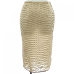 Váy lưới cotton logo tam giác PRADA 31143 SOOO 16ND - Hàng hiệu Chính hãng