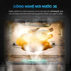Kalite Jupiter Pro – Nồi chiên hơi nước 3S, chiên giòn ngoài mềm trong chuẩn nhà hàng 758501