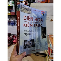 Diễn họa kiến trúc Philip Crowe sách tranh màu mới 90% rách nhẹ 1 trang 1996 HCM0308 GIÁO TRÌNH, CHUYÊN MÔN