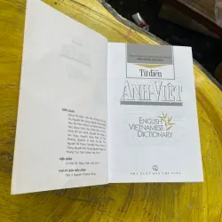 TỪ ĐIỂN ANH - VIỆT ENGLISH- VIETNAMESE DICTIONARY- VIỆN NGÔN NGỮ HỌC- NEW EDITION 731006