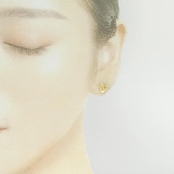 K18YG Bông tai hình trái tim - Hàng hiệu Chính hãng 871401