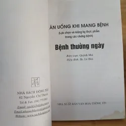 Bệnh Thường Ngày (Ăn Uống Khi Mang Bệnh) - Quỳnh Mai biên soạn 792179