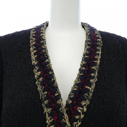 【Khuyến mãi】Áo khoác không cổ CHANEL 636738