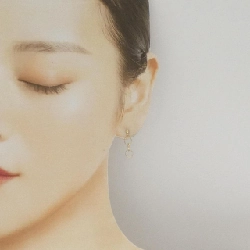 K18YG Bông tai - Hàng hiệu Authentic 865823