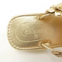 【Mã giảm giá】Giày sandal CHANEL 663668