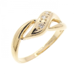 Nhẫn kim cương K18YG - Hàng hiệu Authentic