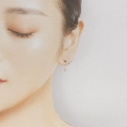 K18YG Bông tai kim cương 0.14CT - Hàng hiệu Authentic 869417