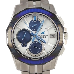 Đồng hồ sóng radio Casio Oceanus Mantle TI LIMITED OCW-S6000PB-7AJR TI Solar Quartz - Hàng hiệu Chính hãng