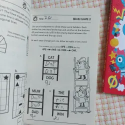 COMBO 2 CUỐN - BRAIN GAMES FOR CLEVER KIDS
& MATHS GAMES FOR CLEVER KIDS 974957