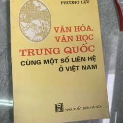 Văn hoá, văn học Trung Quốc cùng một số liên hệ ở Việt Nam 279107