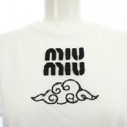 ミュウミュウ MIU MIU MJN483 SWM1 14ER T-shirt - Hàng hiệu Authentic 634377